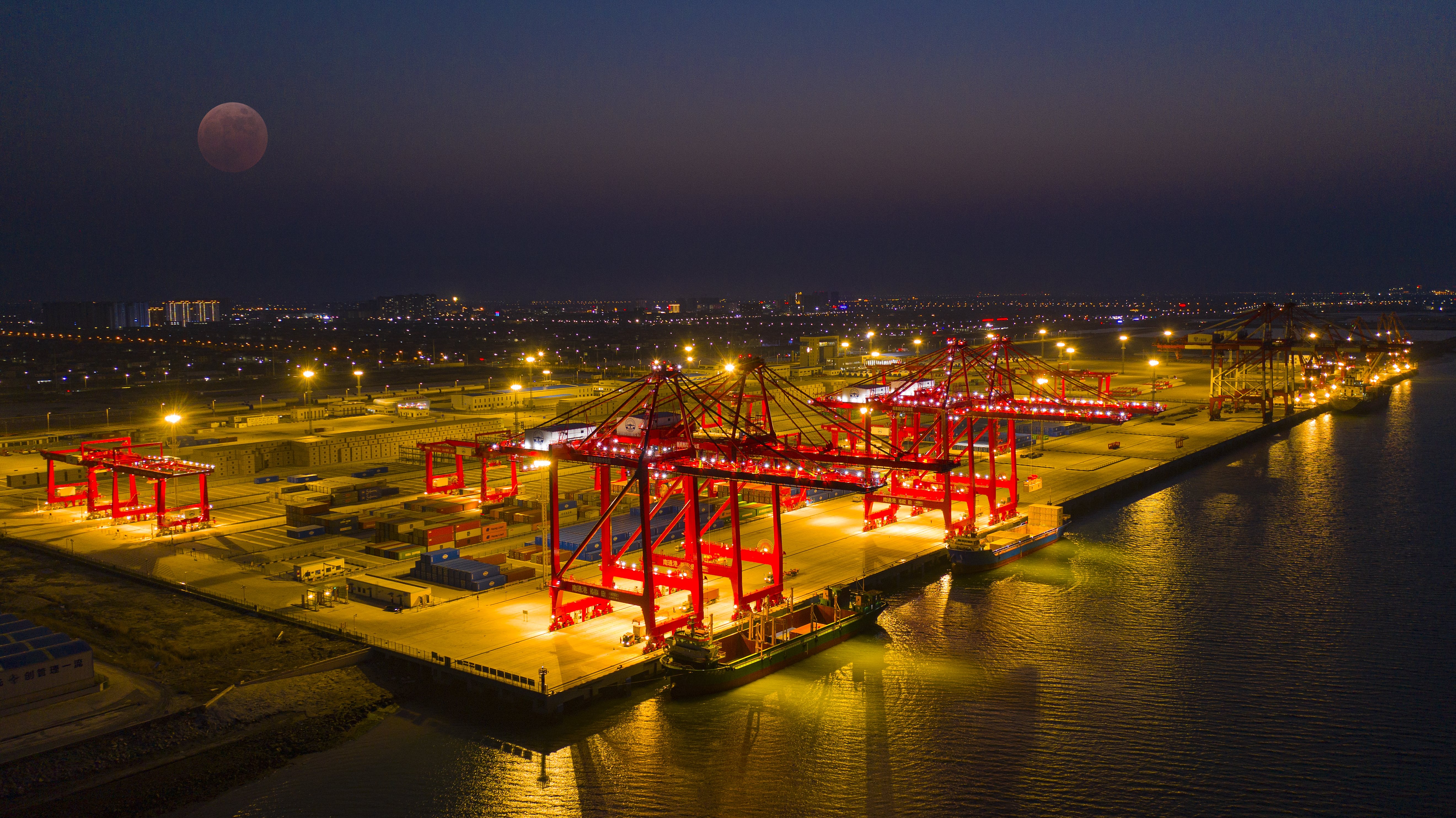 一季度,"水运江苏"港口群活力迸发