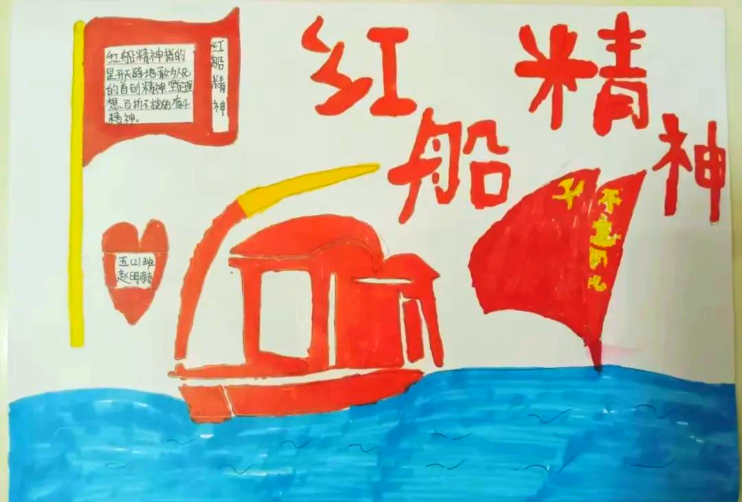 漓江小学红船精神手抄报展评的启示