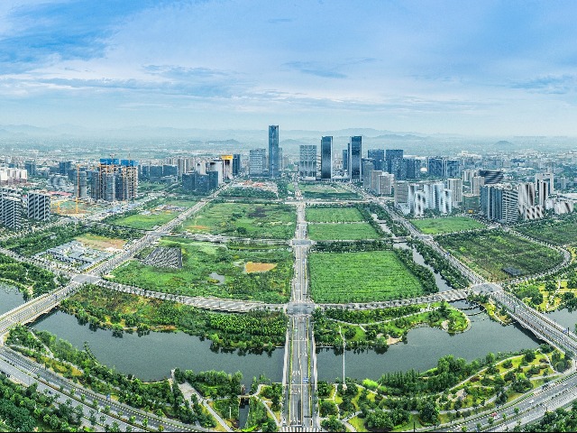 打造生态优,品质高的现代化城市中轴 让美好生活触手可及