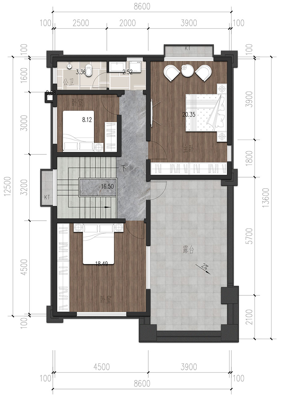 适合回乡建的两套房屋设计图