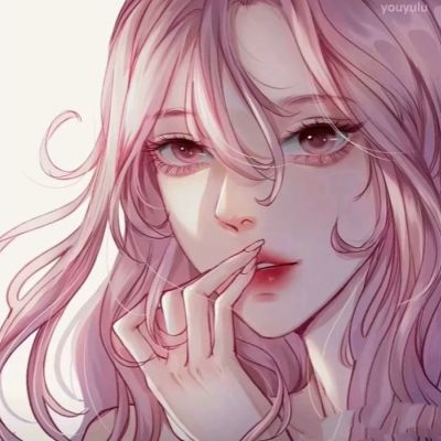 情侣头像|全新手绘高冷精致女生动漫卡通qq头像 很好看的又很精致的