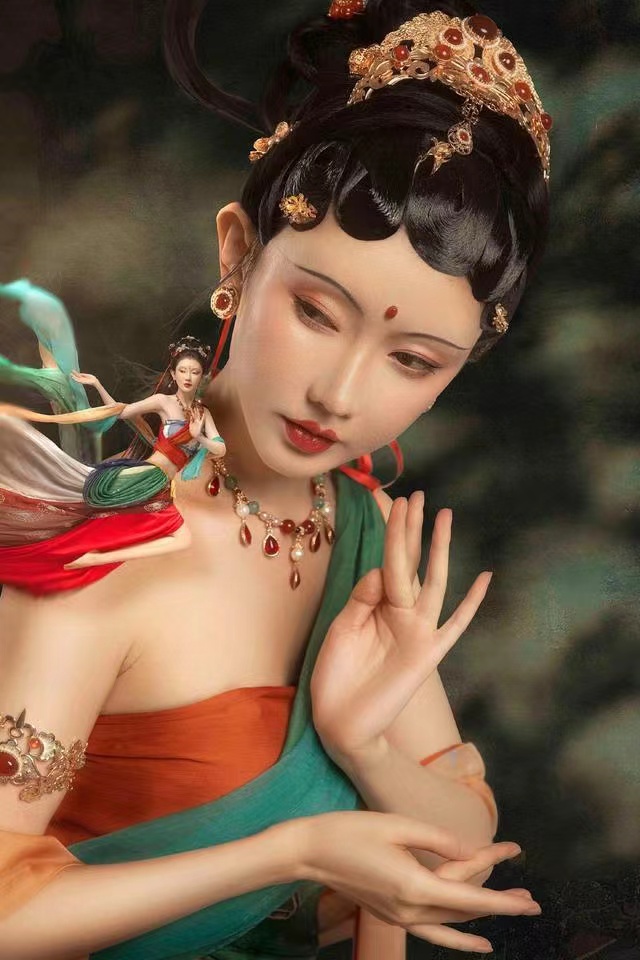 昆明化妆哪里可以学 敦煌妆 汉服造型