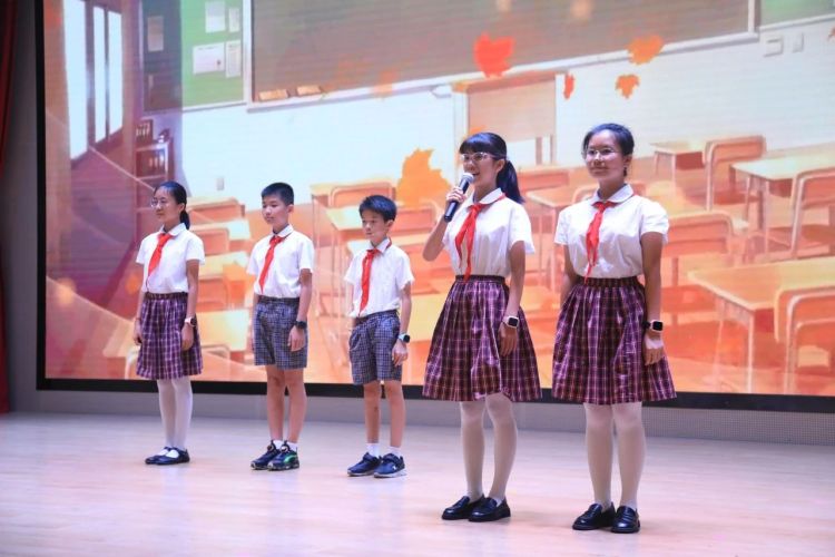 皇岗小学举行2022-2023学年第二学期散学典礼暨毕业典礼