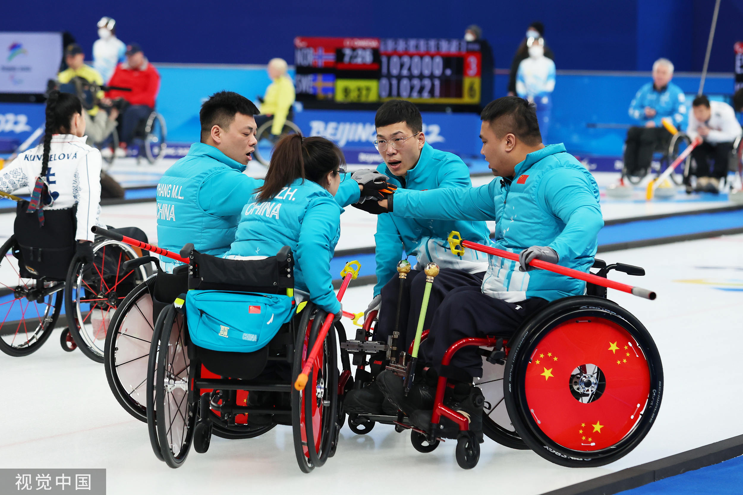 第18金!中国轮椅冰壶队8-3击败瑞典队成功卫冕