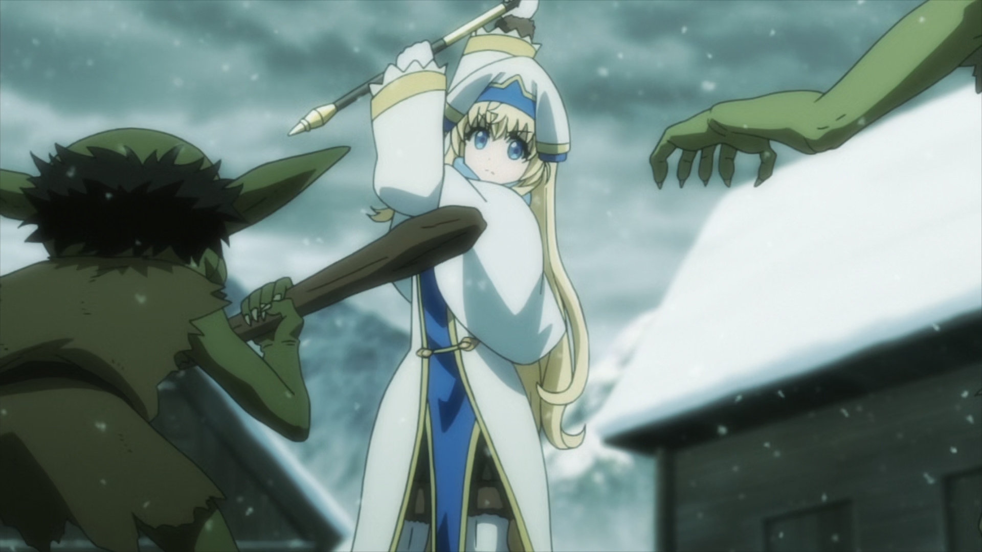 哥布林猎人剧场版:女神官成为主要战力,还和男主有暖心互动