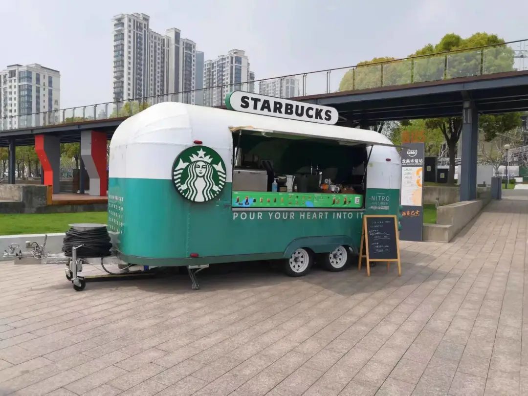 徐汇滨江首批集装箱式餐车集合!还等什么?快来品尝吧