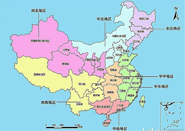 西北地区 行政区划图片