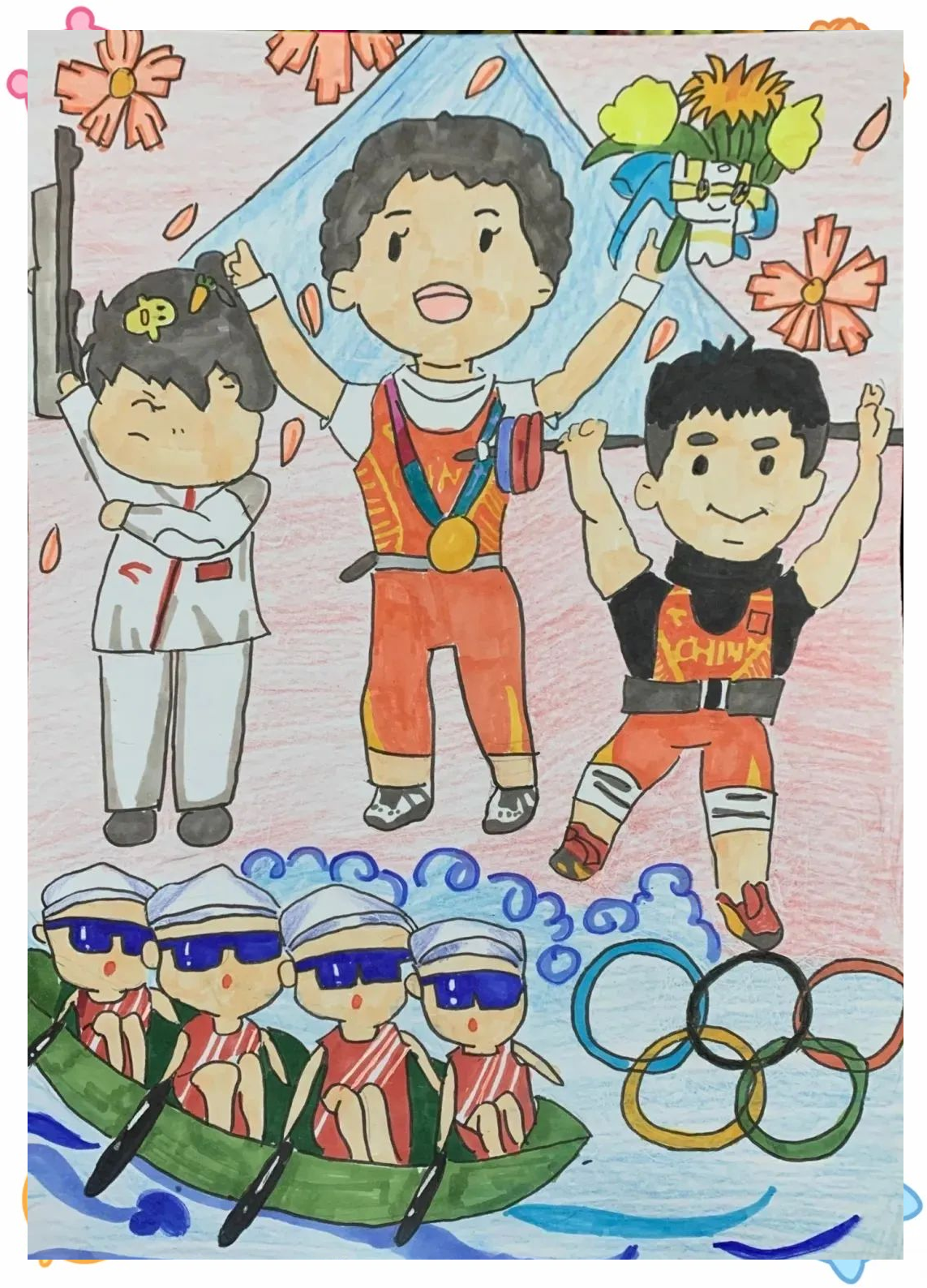 这一艺术与体育的交融之作,以别具一格的视角和手法,将奥运会的璀璨