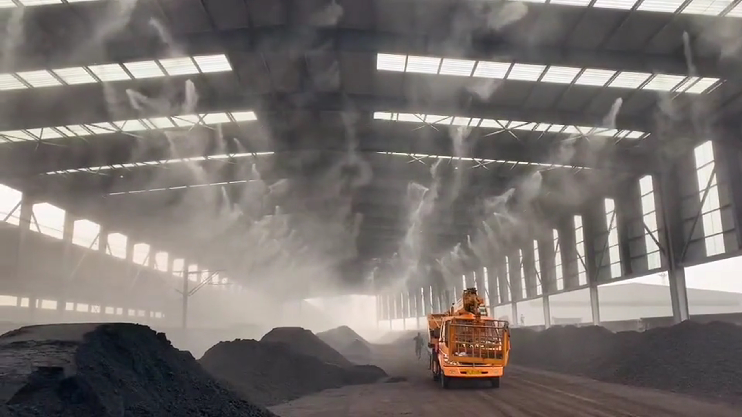 煤矿自动喷雾降尘设备