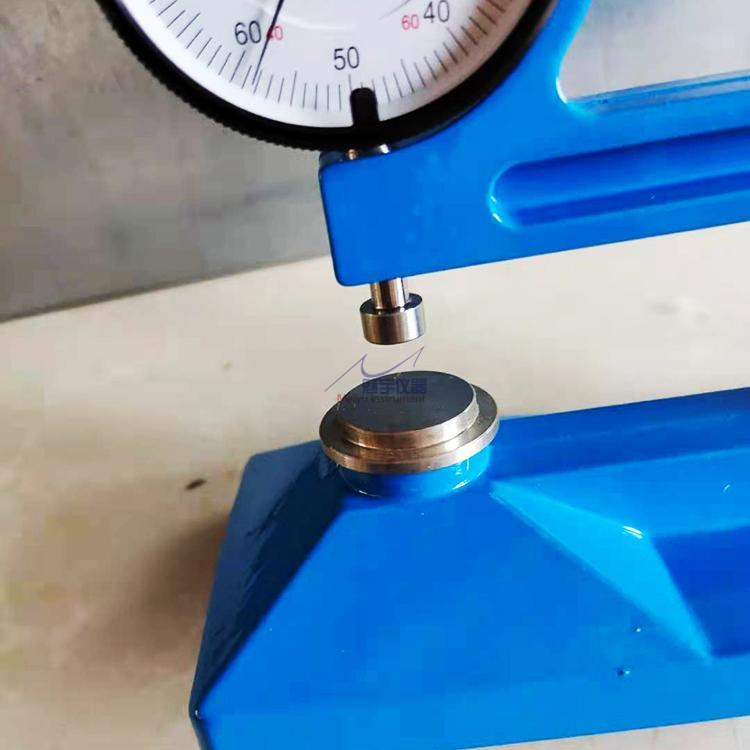 hd-10 防水卷材测厚仪 数显指针台式 油毡皮革厚度