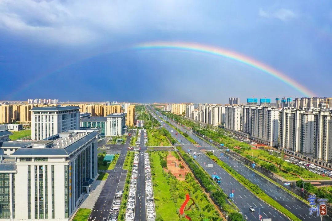 兰州新区这十年 | 人与自然和谐共生 生态美景入画来(组图)