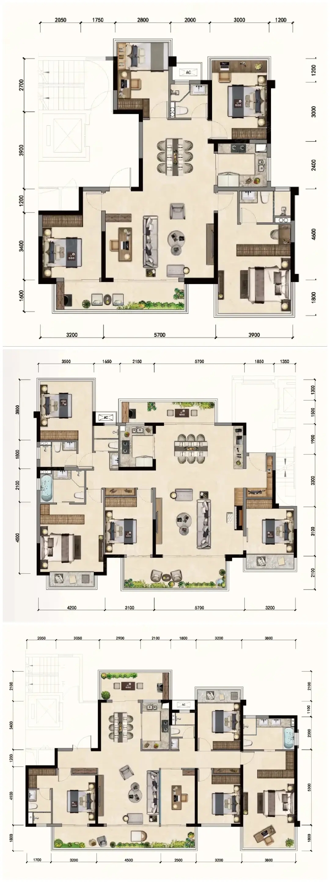 190平米户型图5户型图片