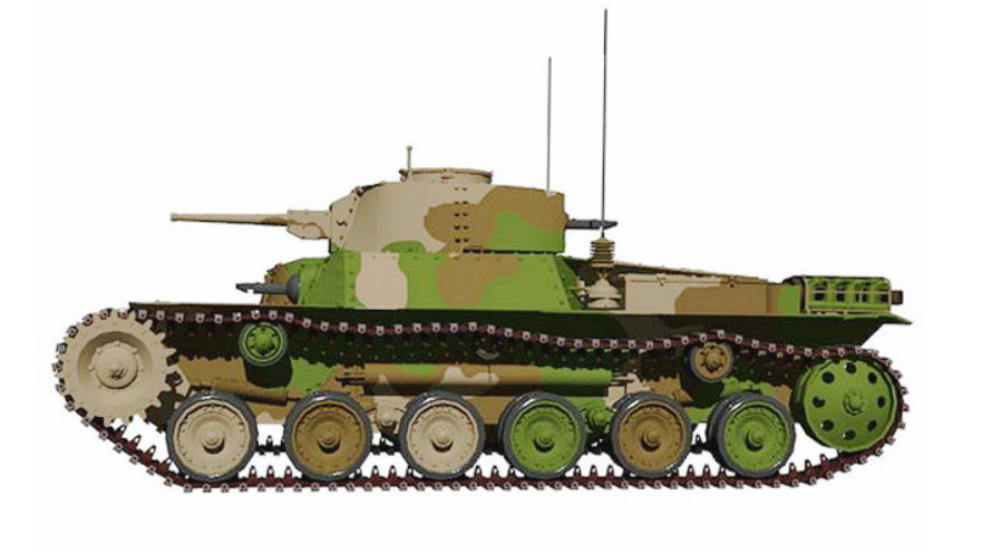 陆战之王,横行亚洲战场的日军九七式中型坦克,解放军"功臣号"