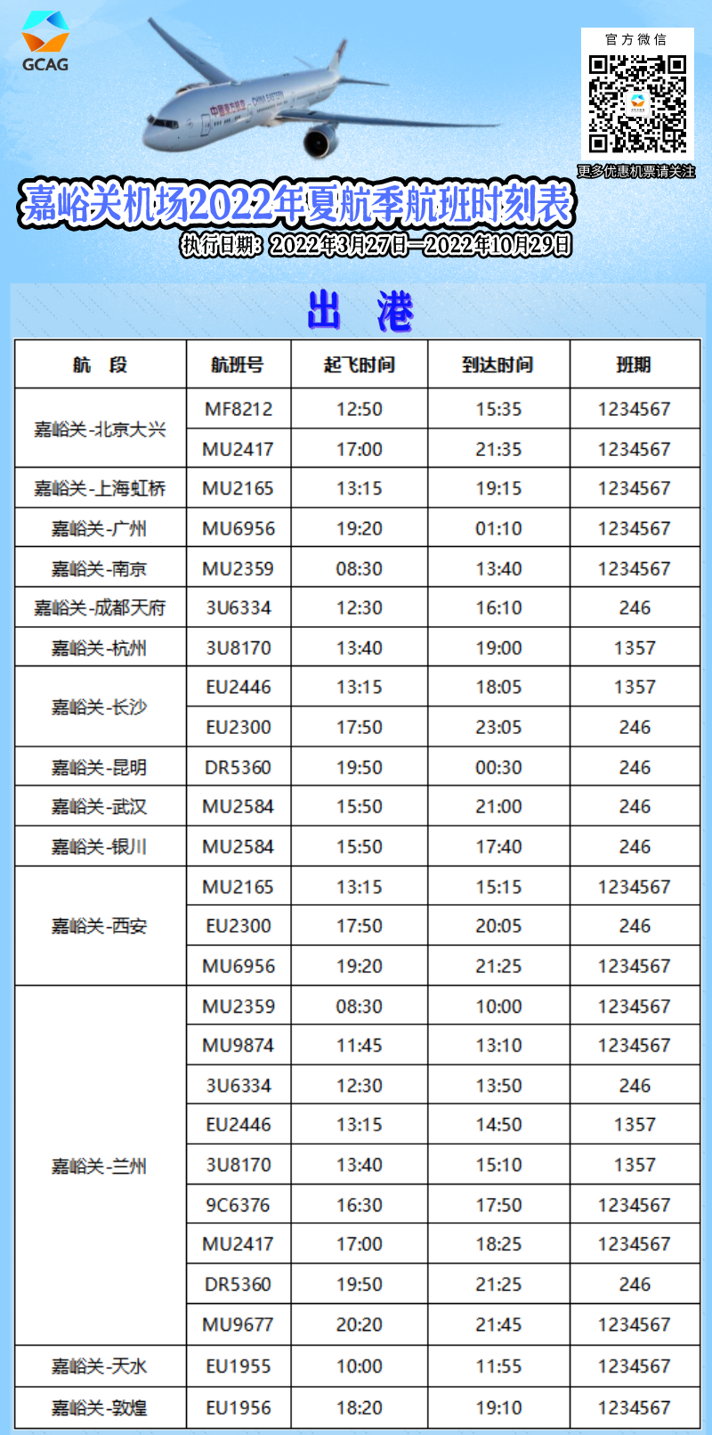 叮!五一快到了,我猜你需要这份夏季航班时刻表