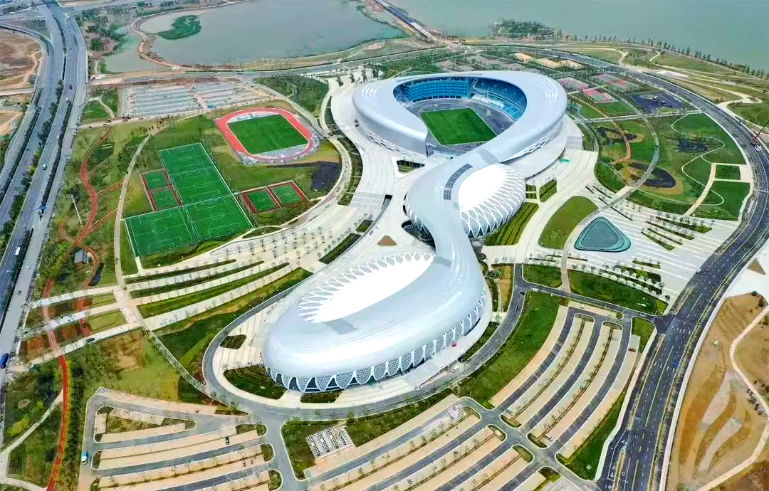 滁州奥体中心揭开神秘面纱,打造城市新名片
