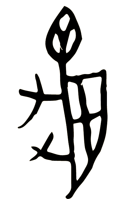 从象形角度看,它巧妙地融合了蛇头般的头部,左边的足,右边的甲壳