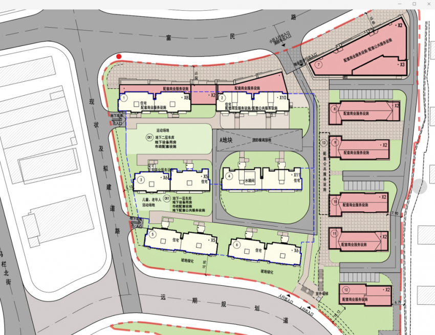 沙河口区洋房远洋·万玥府规划公示 将建设6栋5至11层住宅