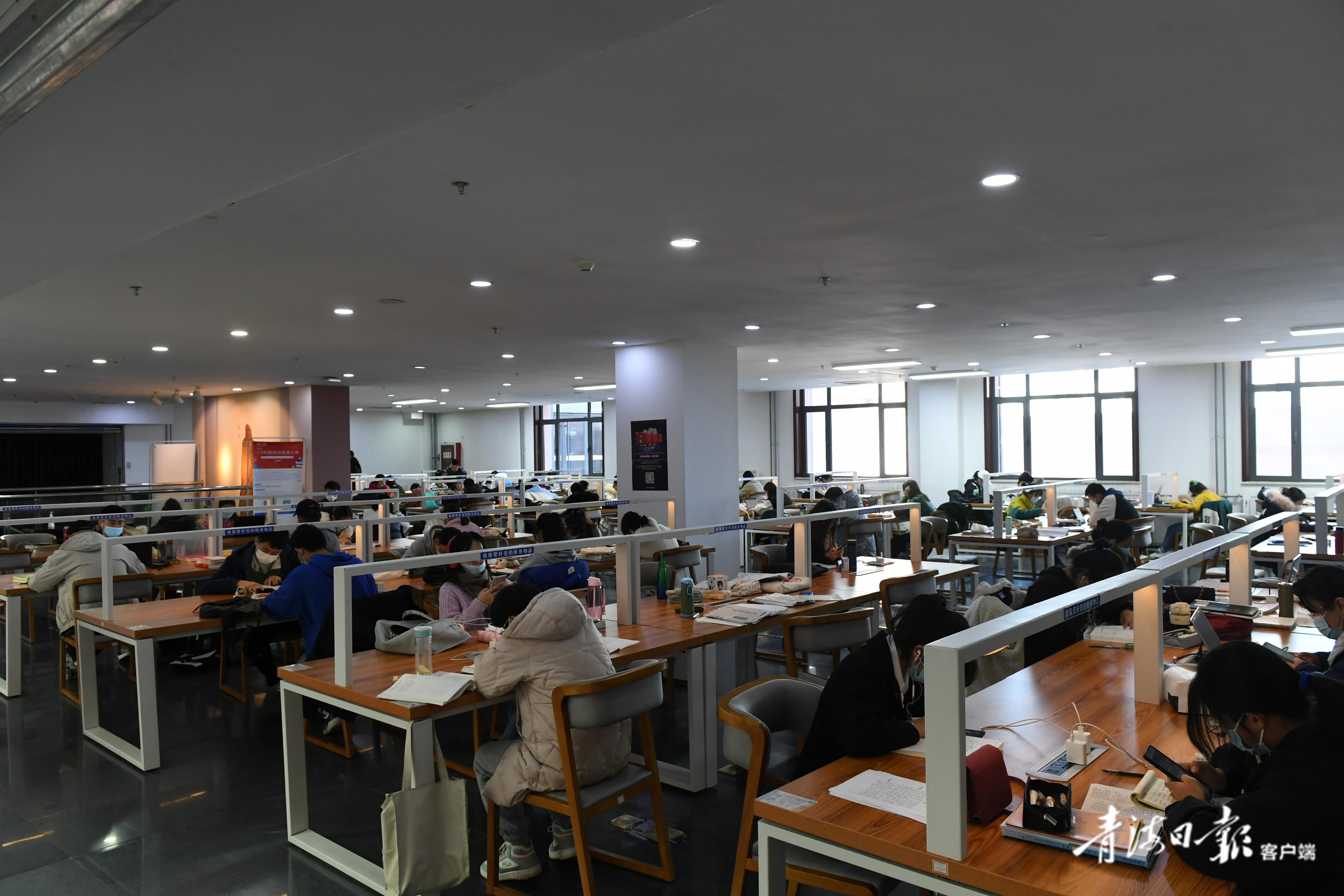 青海省图书馆做好防疫迎接开学前人流增加