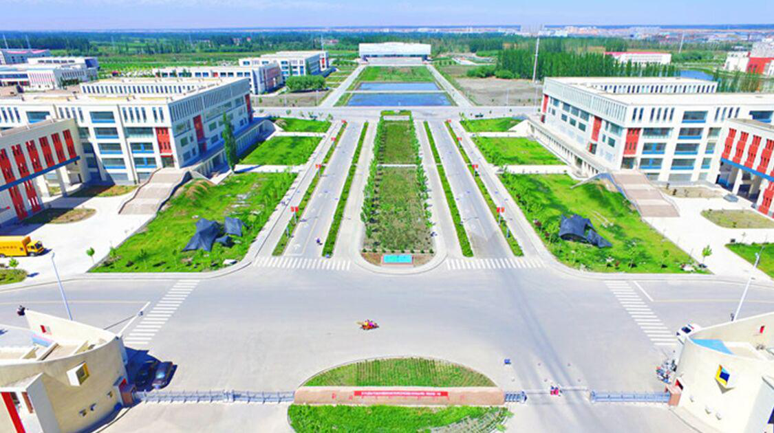 新疆理工学院校园地图图片