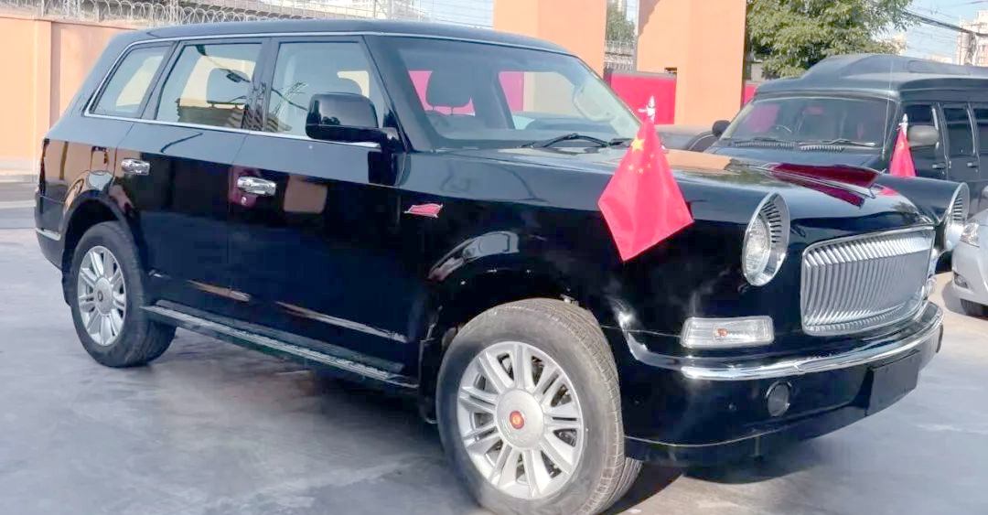 国内唯一红旗ls5试验车现身,豪华suv成收藏品