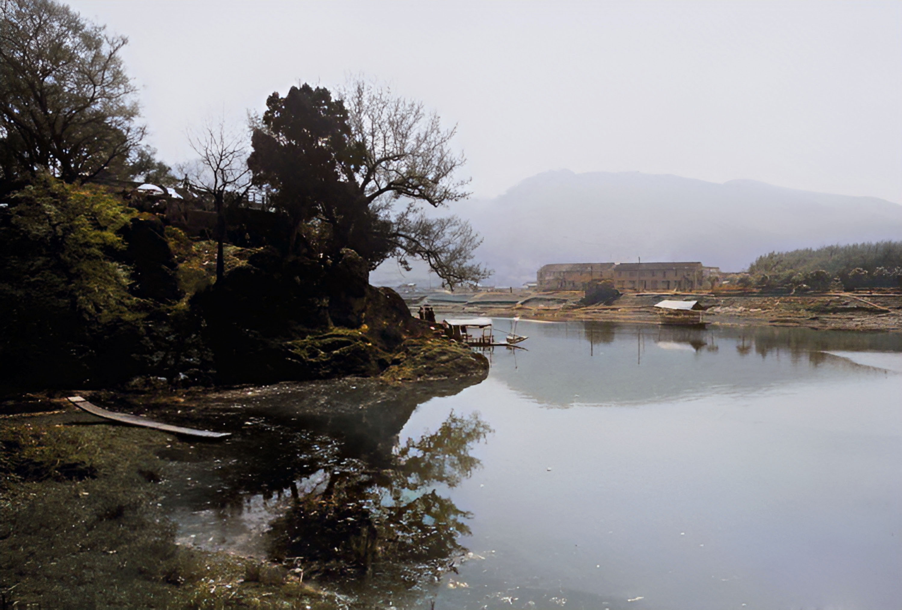 老照片:90年前的浙江宁波,江南水乡古韵十足