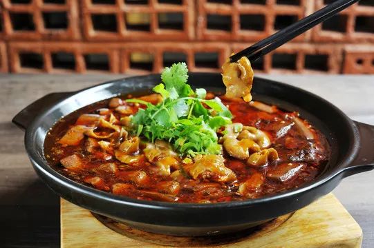 成都美食之肥肠血旺