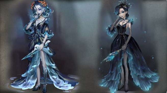第五人格:正式开启第二十一赛季,公布红夫人金皮夜潮两款废稿!