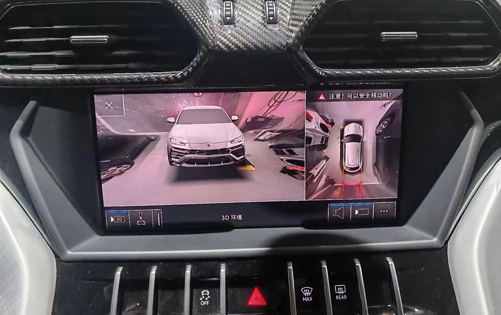 兰博基尼urus升级原厂环视全景360影像