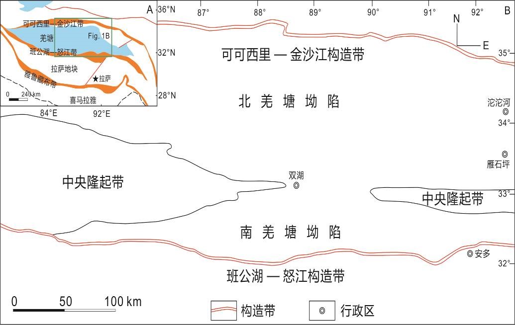 羌塘盆地的盆底是什么样的?