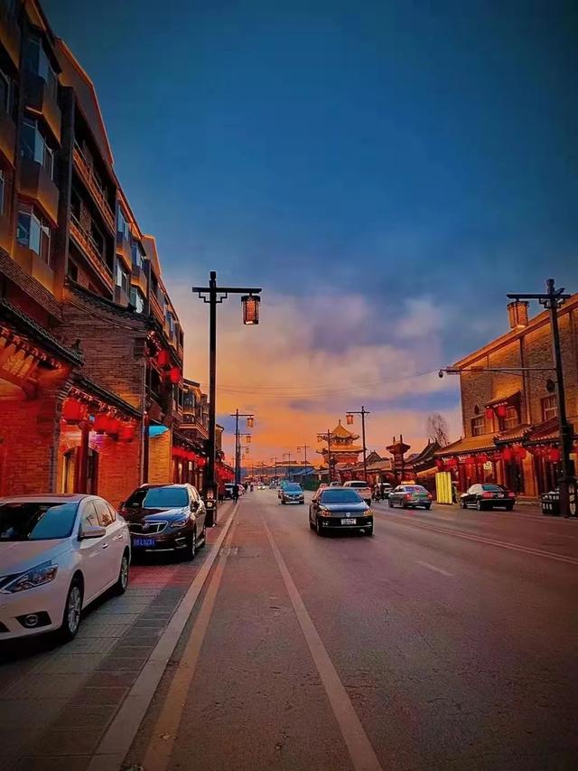 春节的浑源古城!