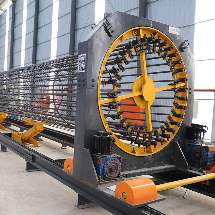 数控钢筋笼滚焊机加工工艺步骤