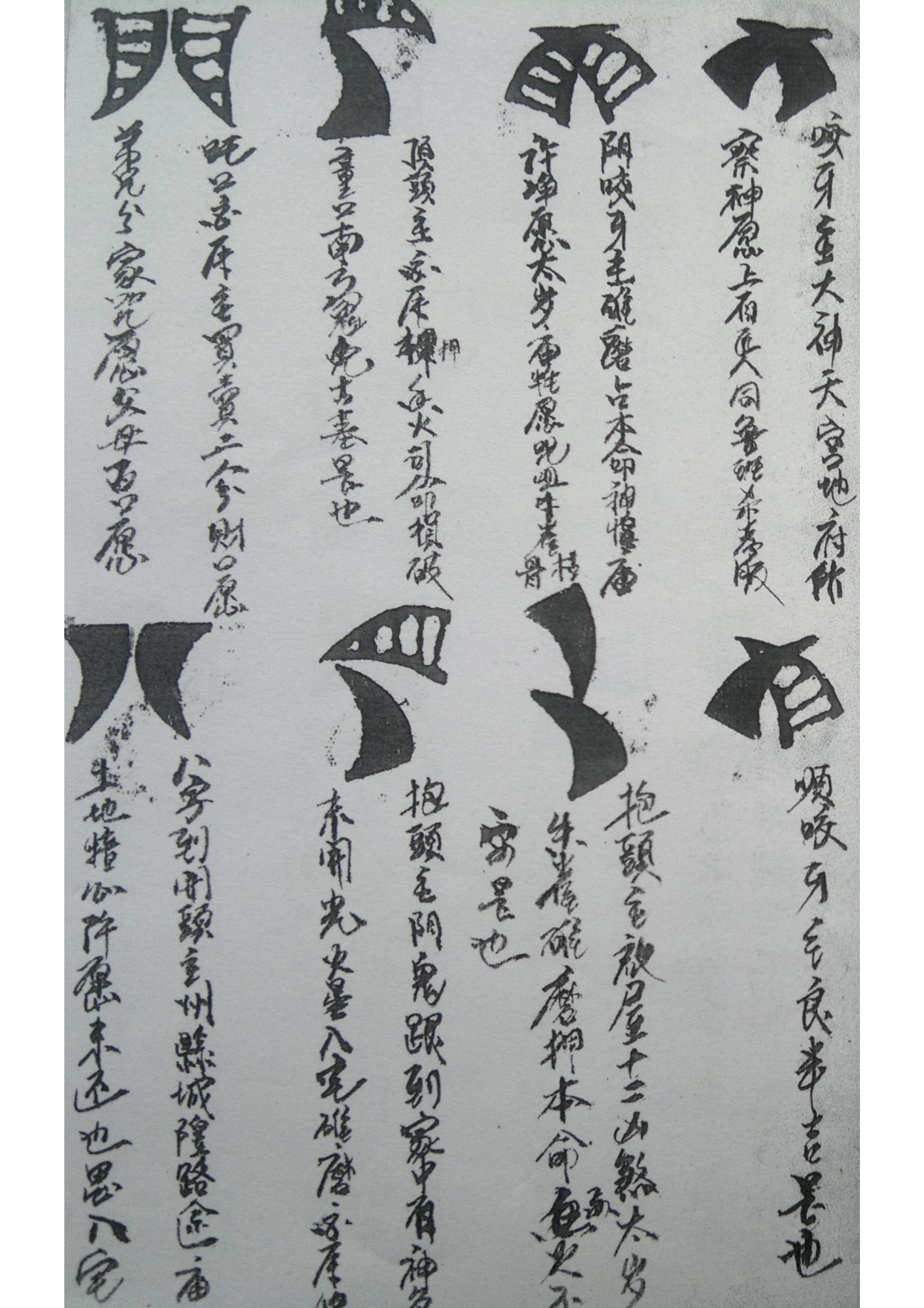 端公牛角卦书古籍