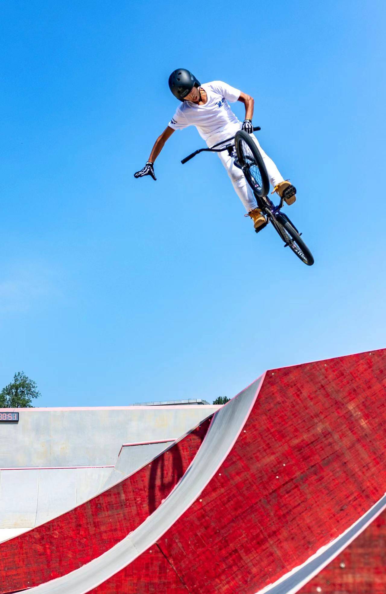 山东省第二十五届运动会小轮车自由式比赛收官