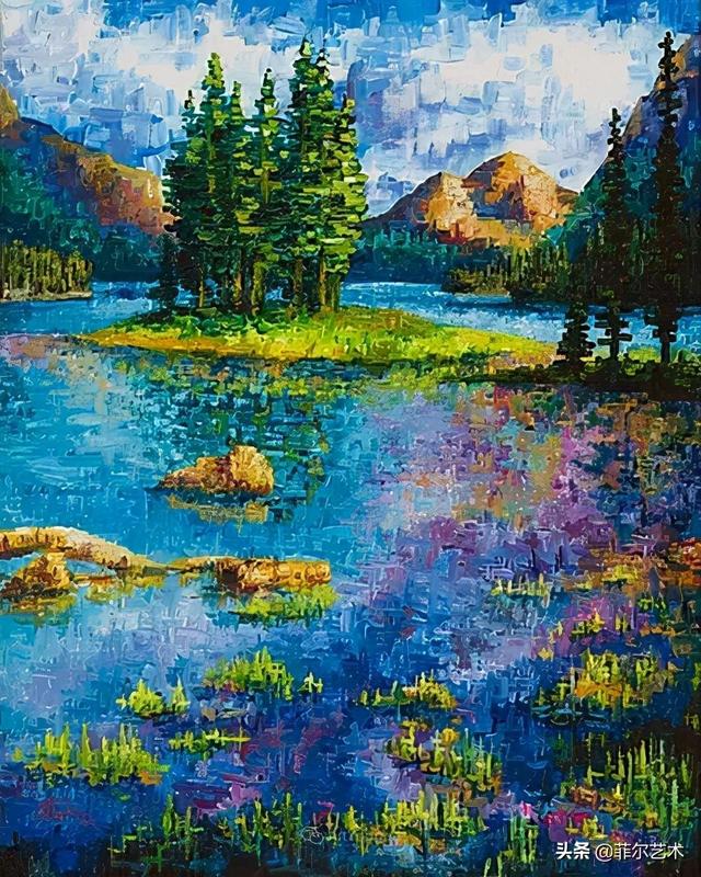 令人沉醉,唯美壮丽印象派风景油画~加拿大画家乔·雷默作品欣赏