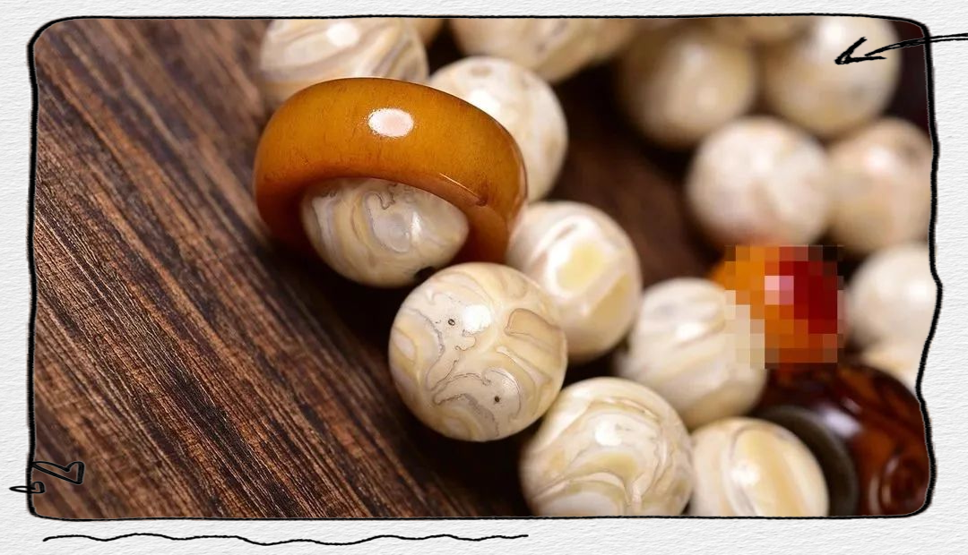 日本鹤天珠:文玩圈的小众瑰宝与现代仿品揭秘