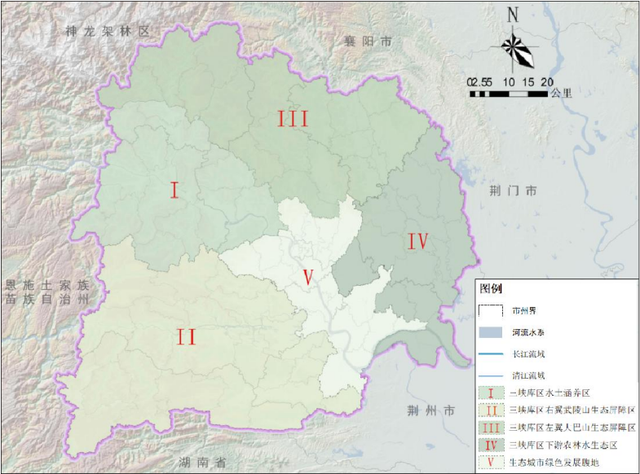 涉及三峽庫區以下,長江沿線,包括西陵區,伍家區,猇亭區,點軍區,夷陵區