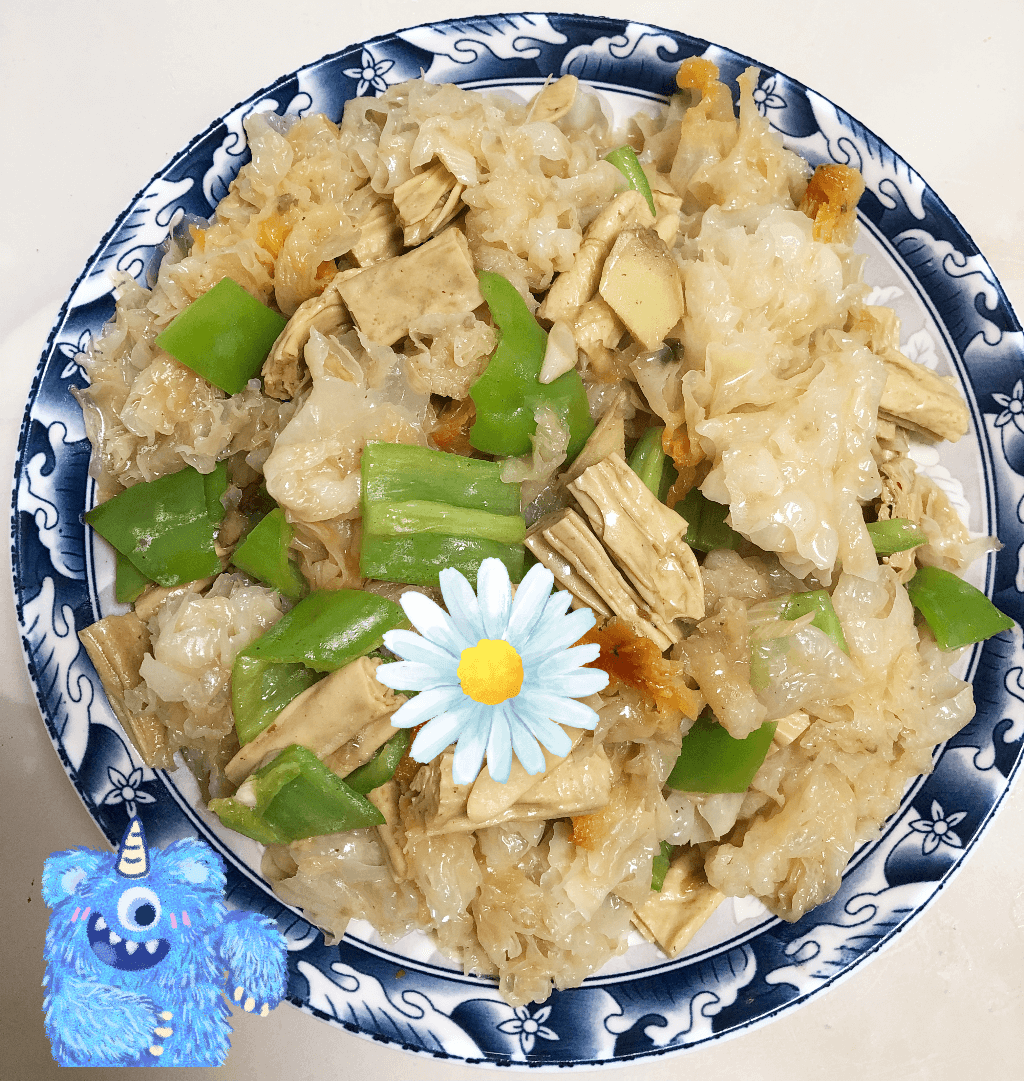 心选菜谱·腐竹烧银耳