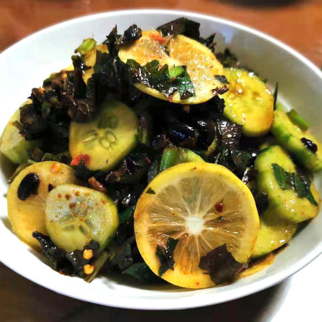 凉拌黄瓜紫苏,夏天没有胃口就吃它