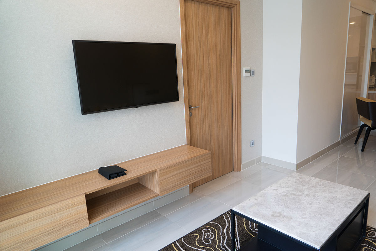 电视机挂墙高度如何选择最合适?