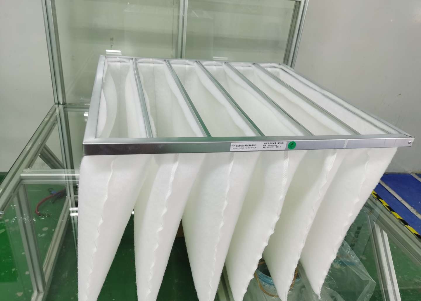 袋式无纺布空气过滤器的颜色及效率分类