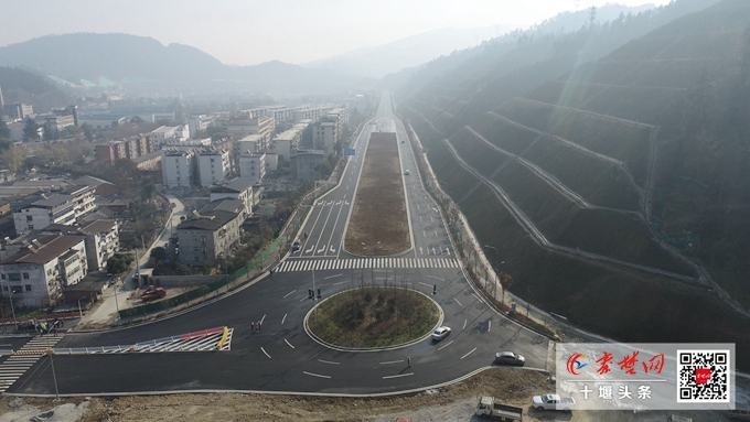 三峽路全線通車!十堰城區南部環線雛形顯現