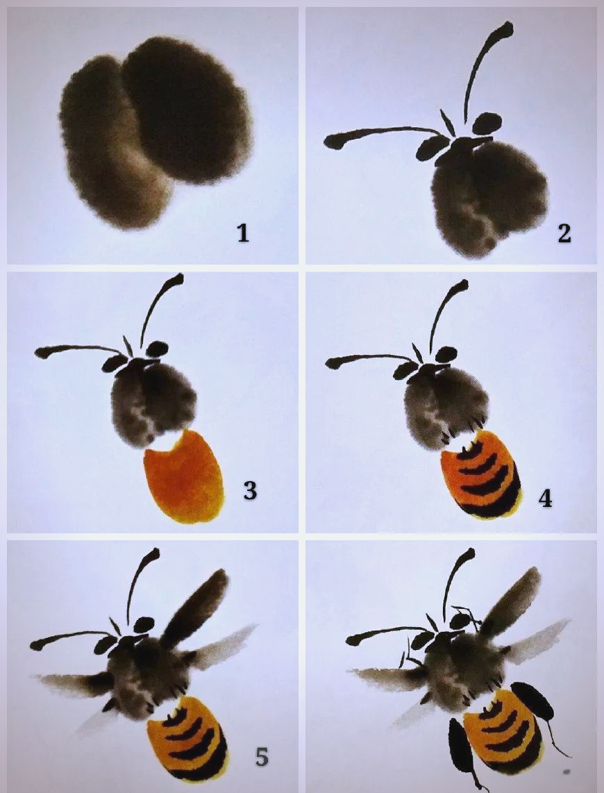掌握蜜蜂画法:从基础到动态表现全解析