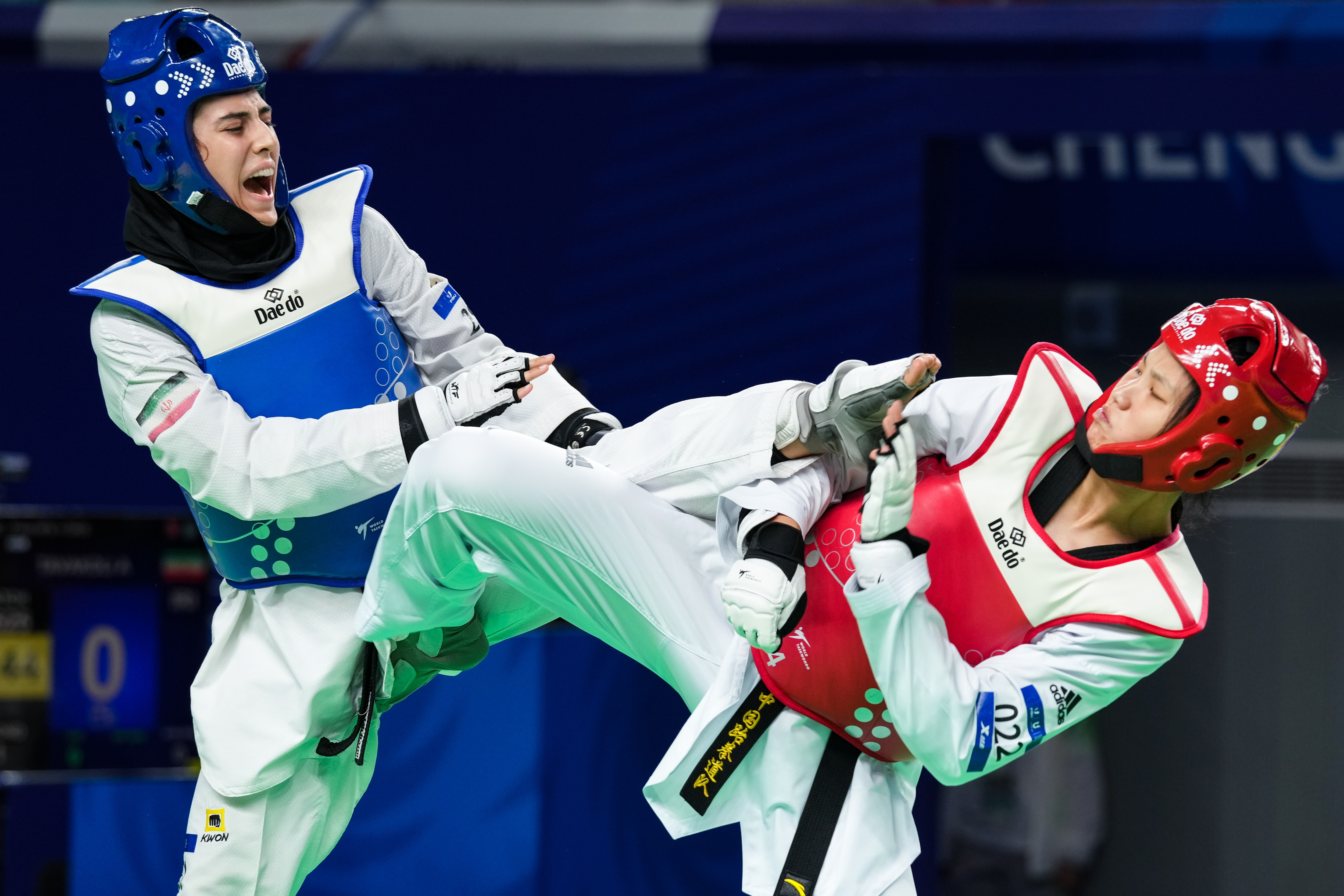 跆拳道——徐蕾获女子73公斤以上级冠军