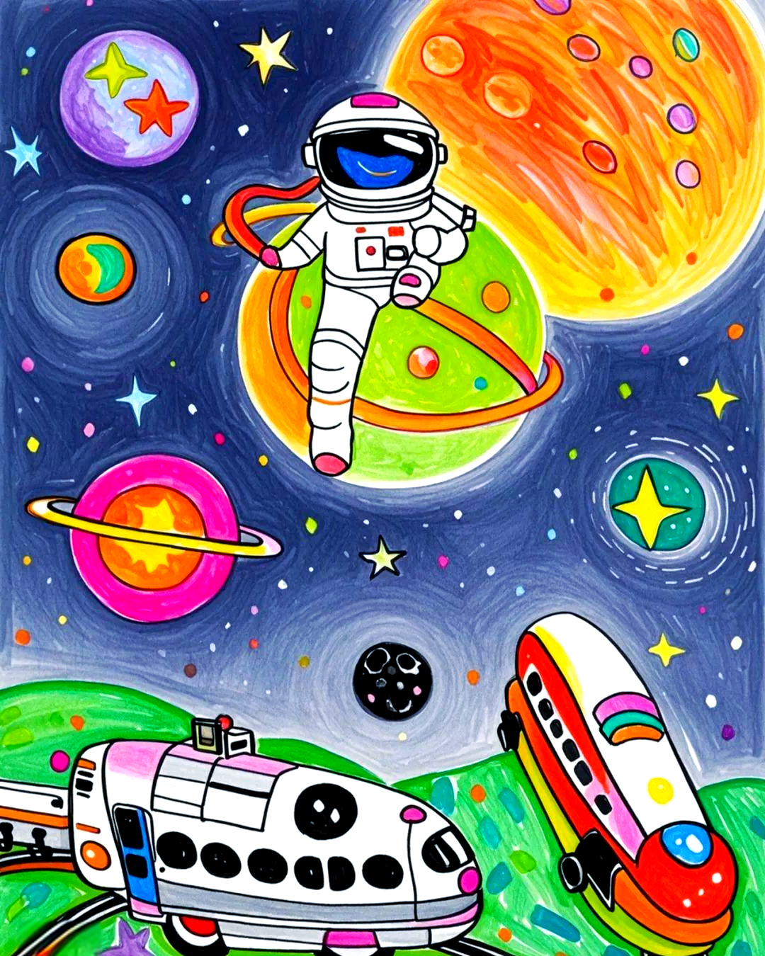 获奖科幻画作品集:多样主题类型,展现未来世界的奇幻与科技魅力