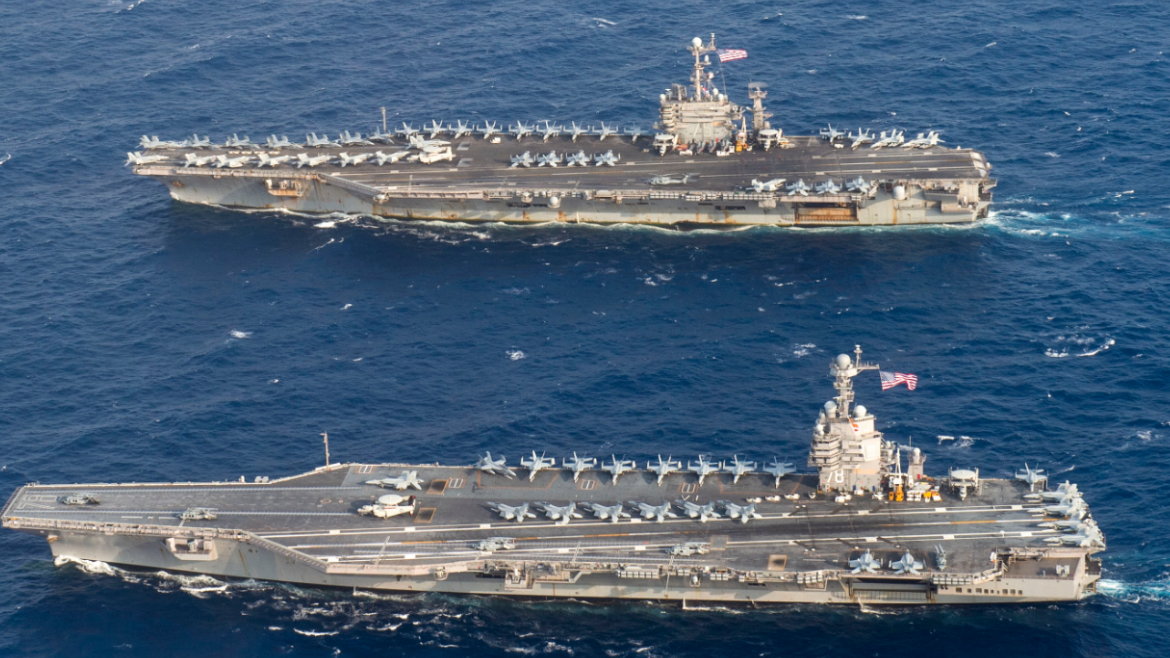 美"肯尼迪号"即将亮相,排水量达12万吨,搭载清一色五代战机