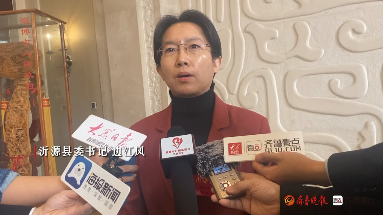 党代表访谈边江风为再创淄博火红年代贡献沂源力量