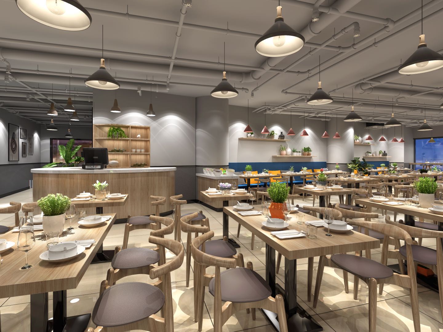 彭州凉皮店装修设计费用因素包含什么