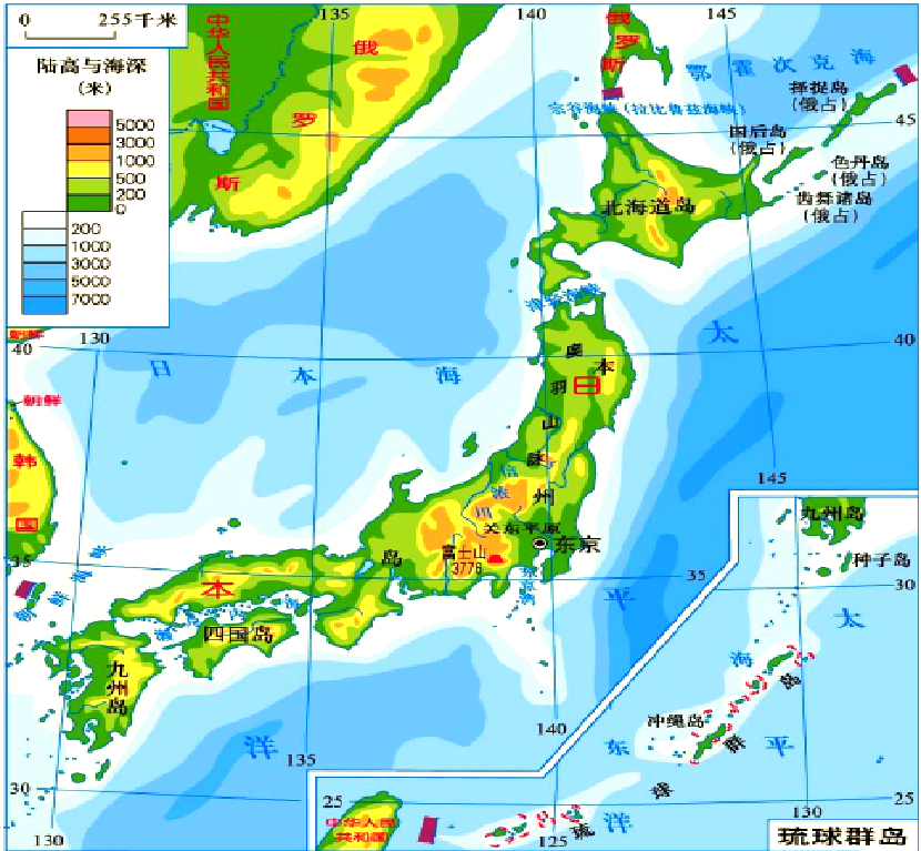 探索日本:从地形地势到自然环境的全方位解读
