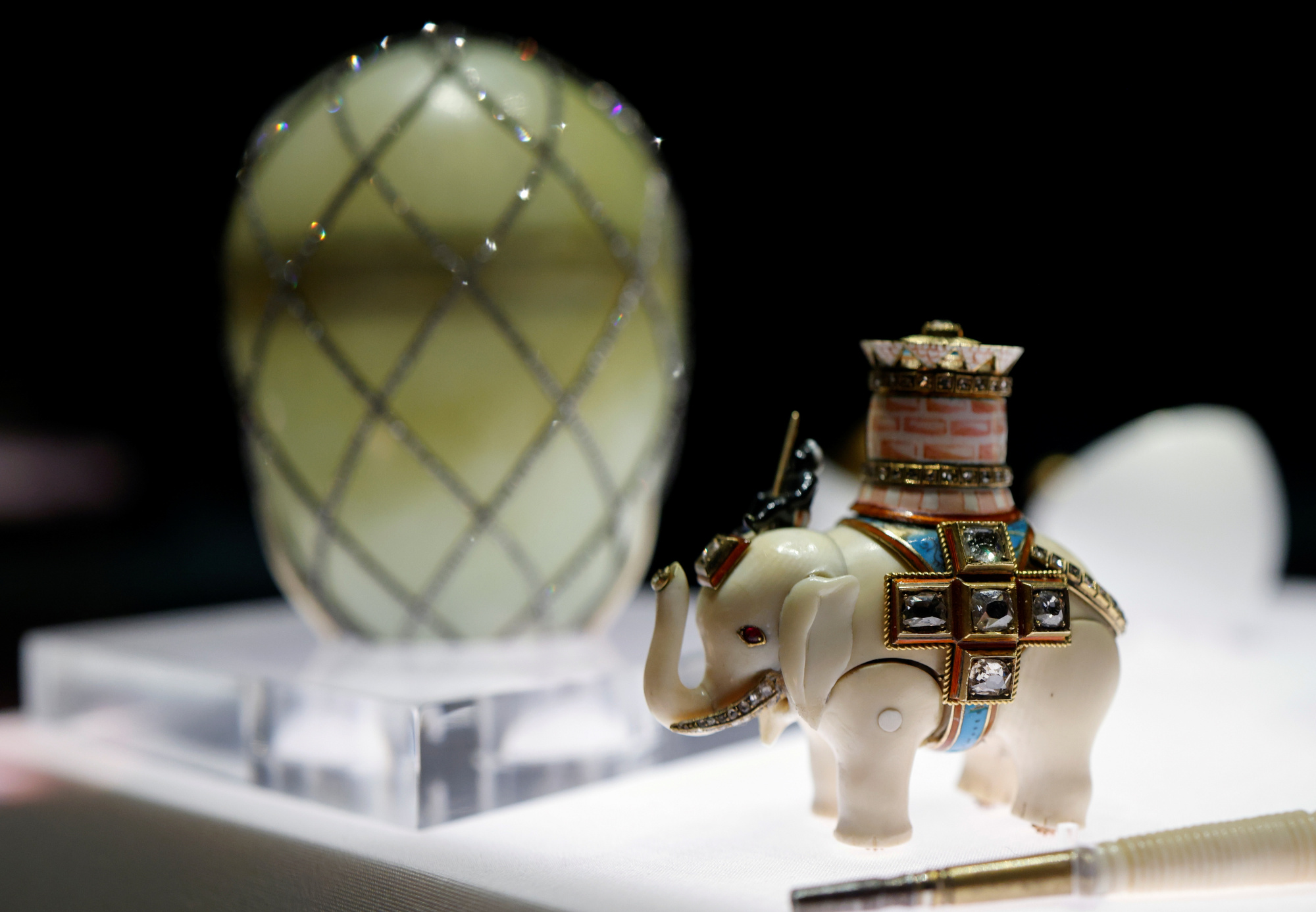 (18)伦敦举行法贝热艺术品展