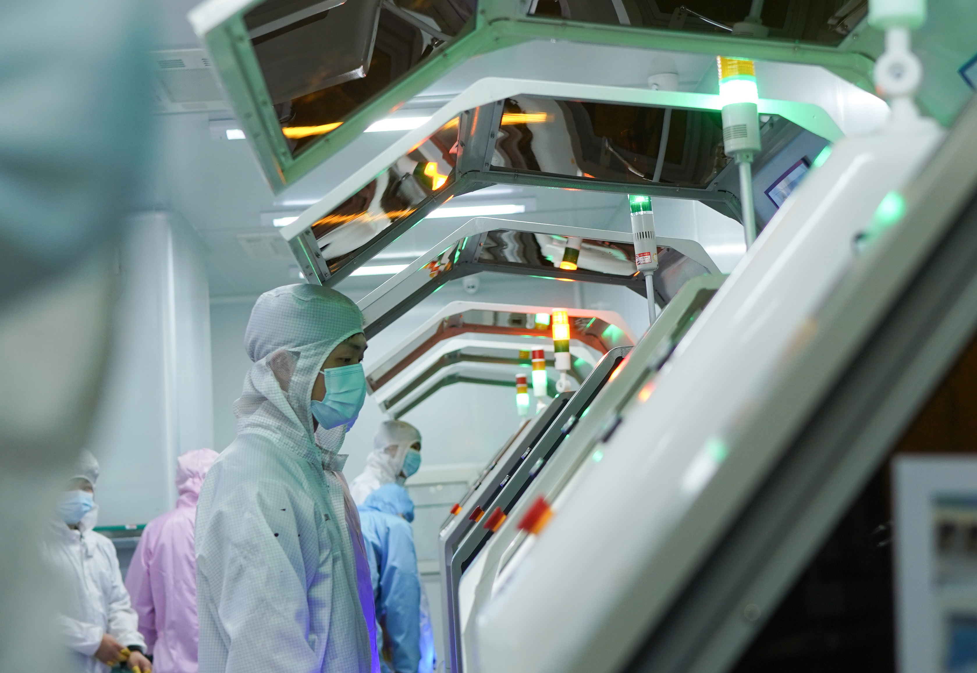 (经济)江西南昌:高科技企业加紧复工复产